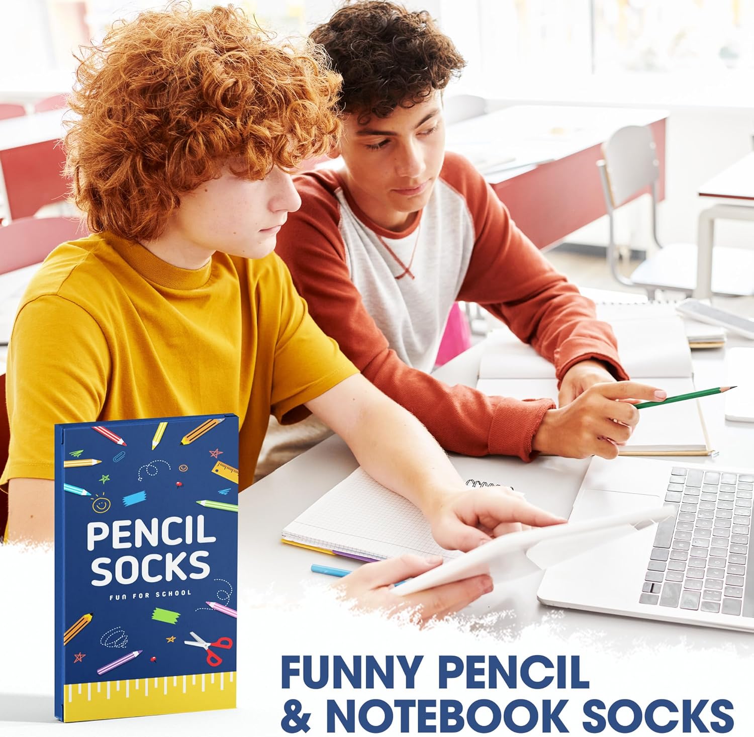 Crazy Socks, Funny Socks for Kids, Girls & Boys - Cool Gag gift - Christmas Gifts, Stocking Stuffers for Women, Men - Image 4