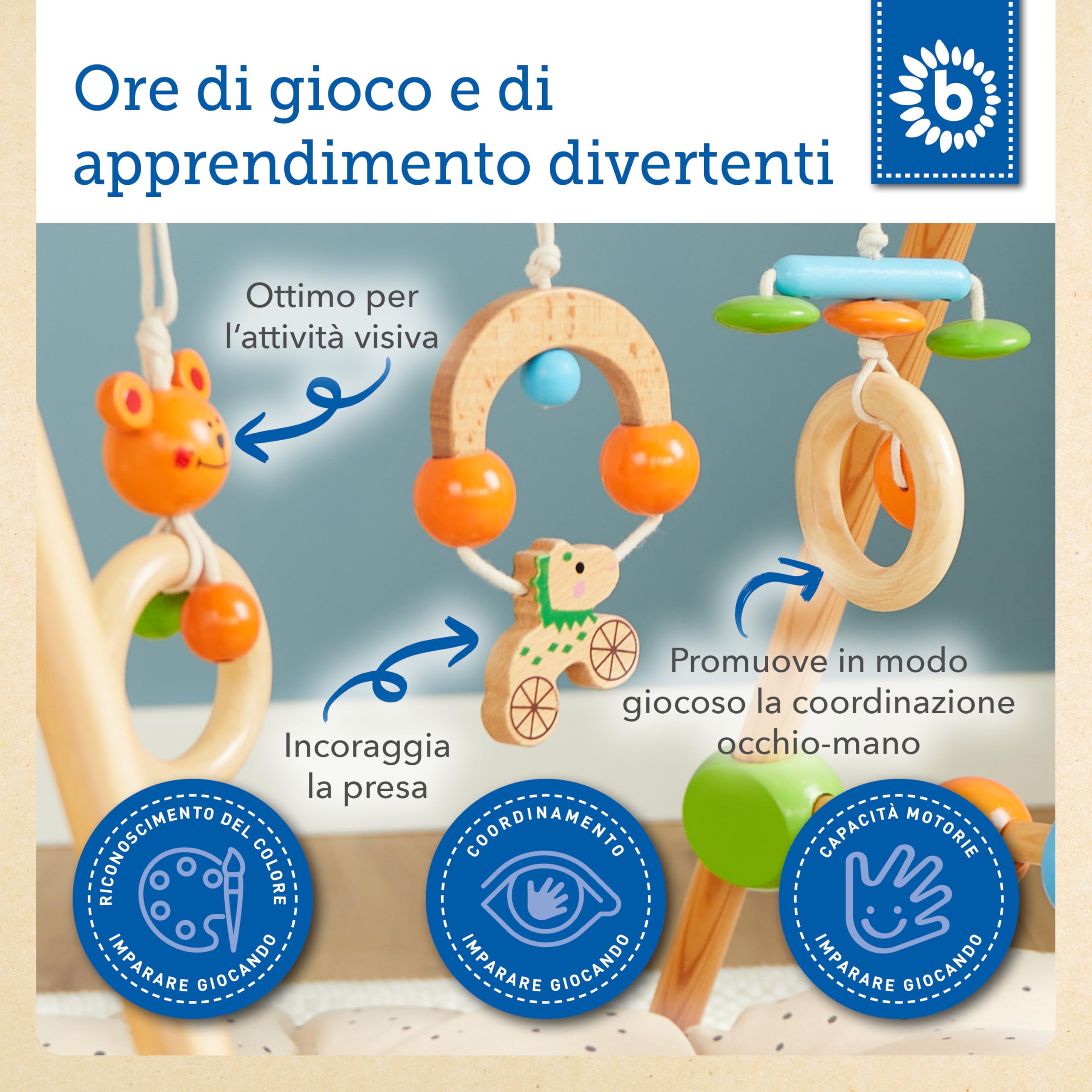 Bieco, gioco per bambini, a trapezio, grande scelta