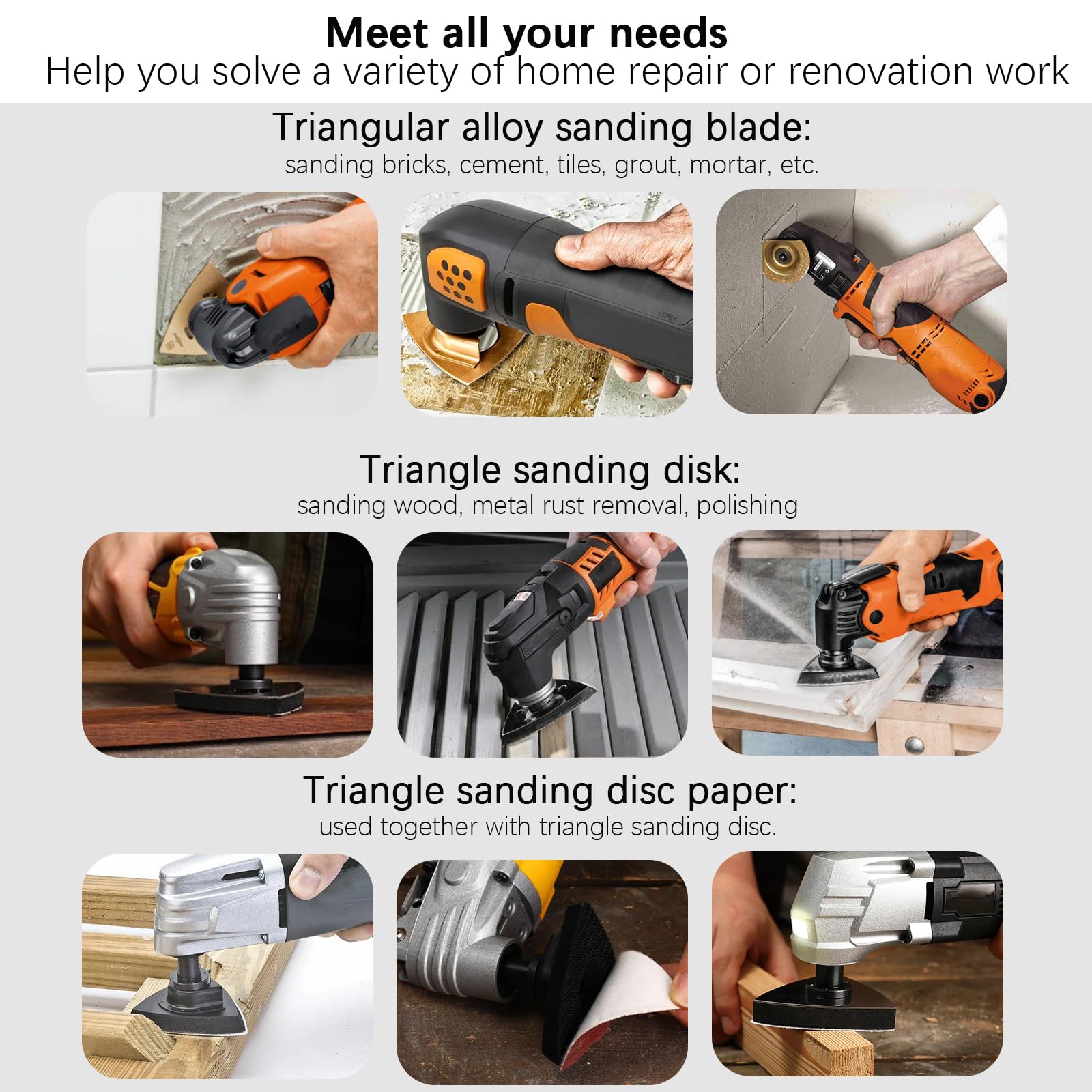 Set 24 Lame Per Utensile Oscillante - Per Legno, Metallo, Plastica, Universali, Con Sgancio Rapido - Foto 3