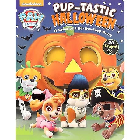 Nickelodeon PAW Patrol: Pup-Tastic Halloween Lifting Flap Book