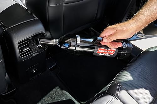 Miniatura 7 de METROVAC CHV-B6 Deluxe - Aspiradora de mano inalámbrica de lujo, potente, portátil, (2) aspiradoras recargables de motor CC de 250 W para el hogar,