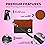 Small Smell Proof Bag 6 x 4, Smell Proof Container, Dog Tested Odor resistant Bag, Best Zipper Odor sealing Pouch Herbs and coffee, Money Organizer & Travel Medicine Bag, Scent resistent Containers