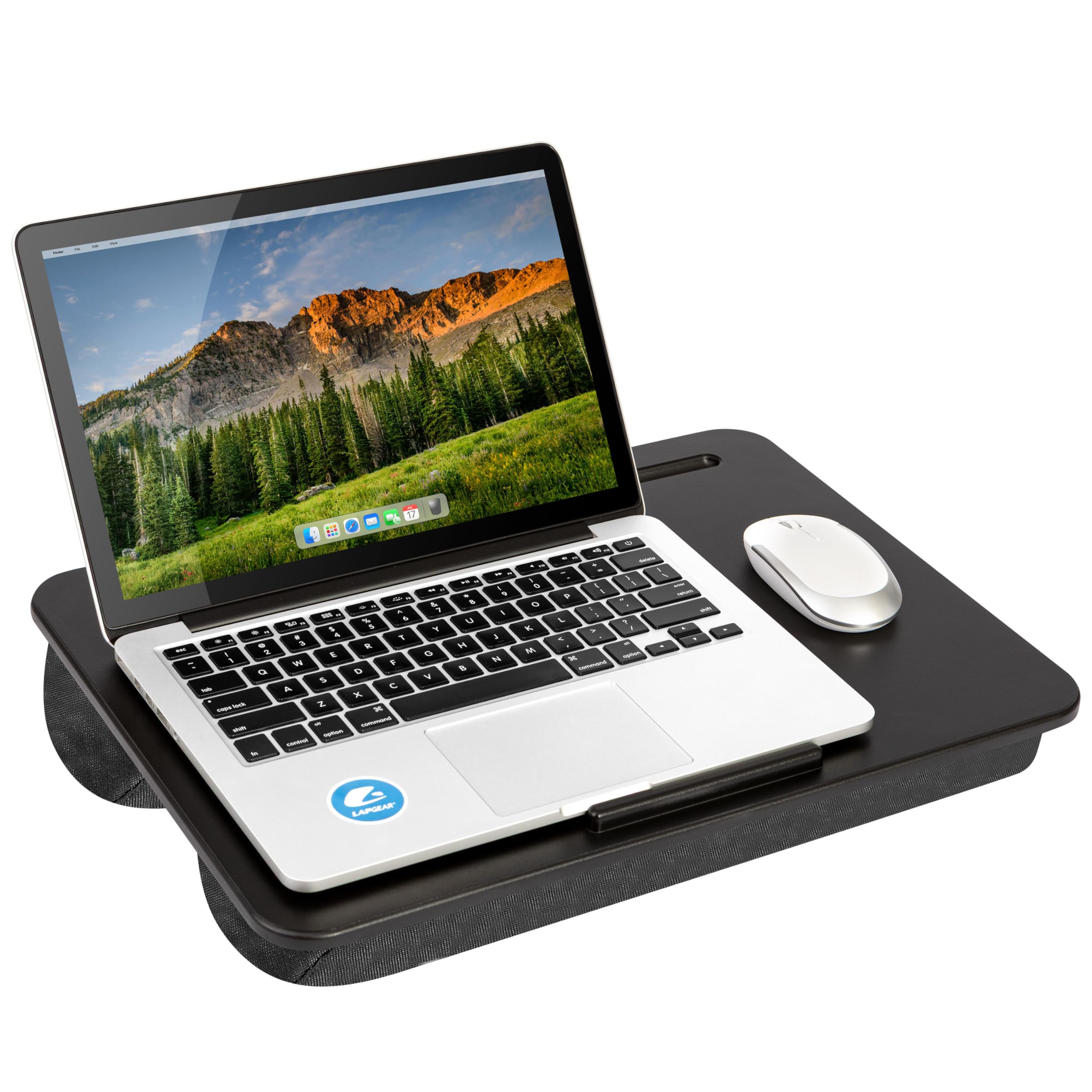 lapgear original lap desk – fits up to 17.3? laptops – black – style no. 45148