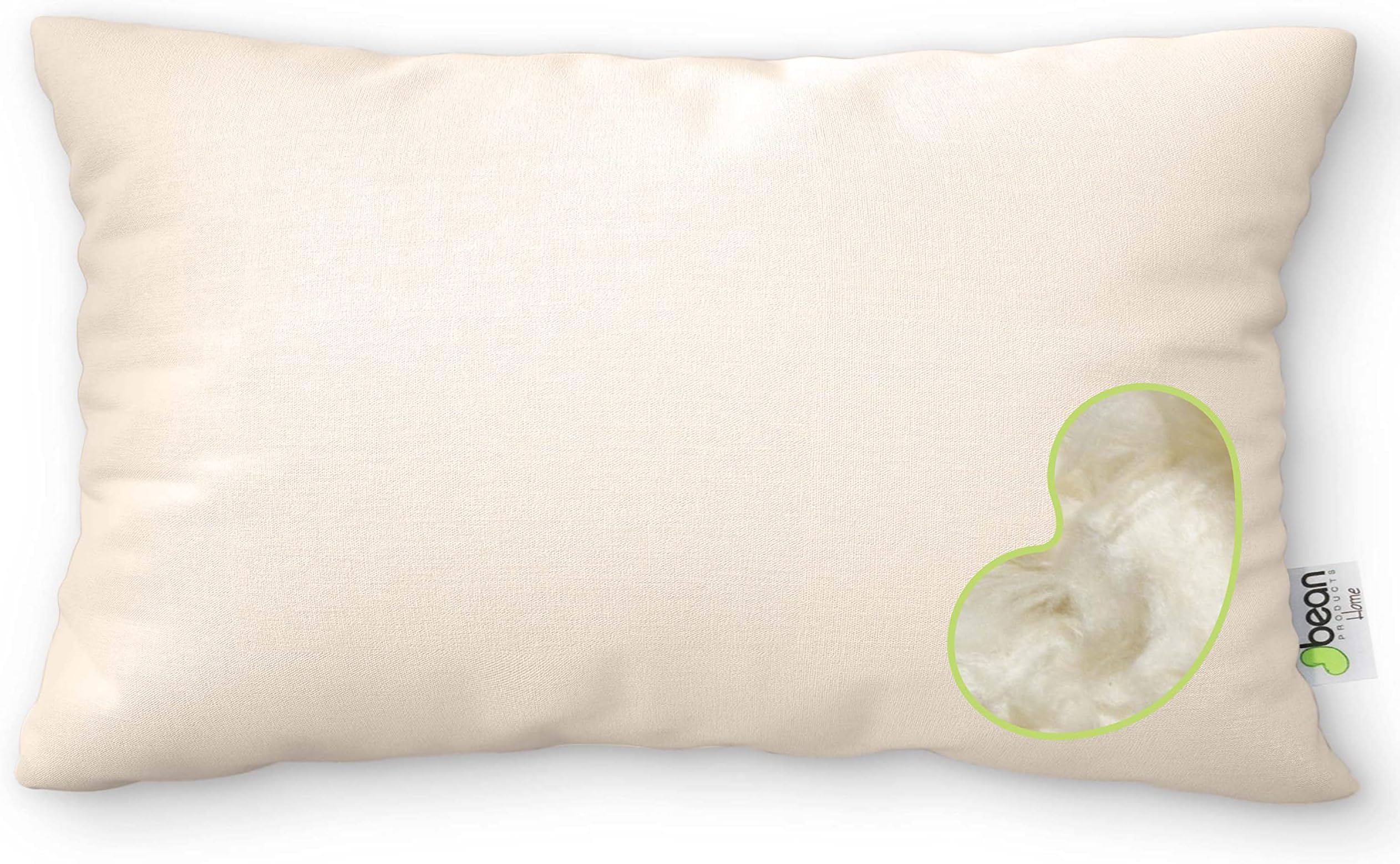 Bean Products 20" x 54" Euro Body Pillow Organic Cotton