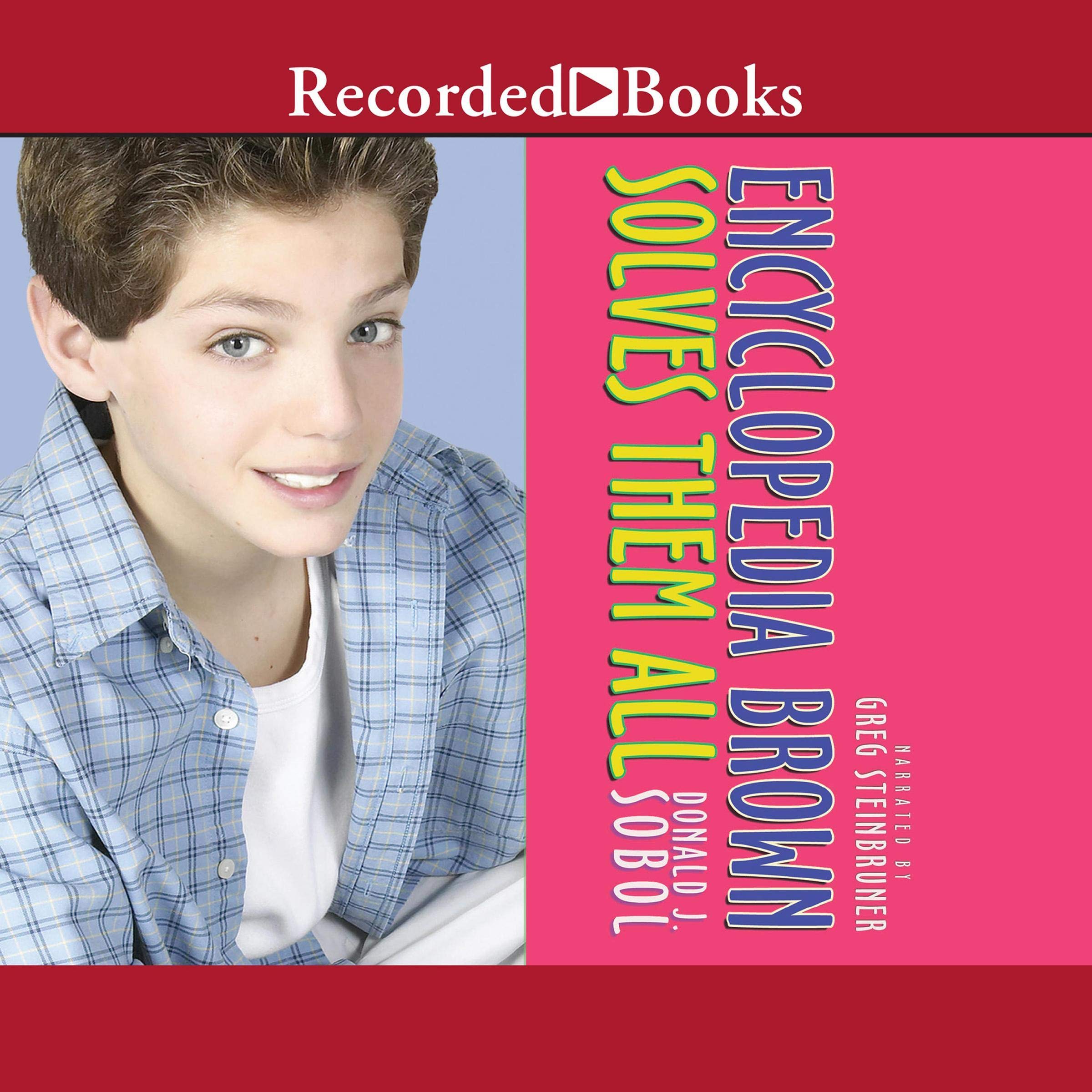 Cover art for Encyclopedia Brown Solves Them All