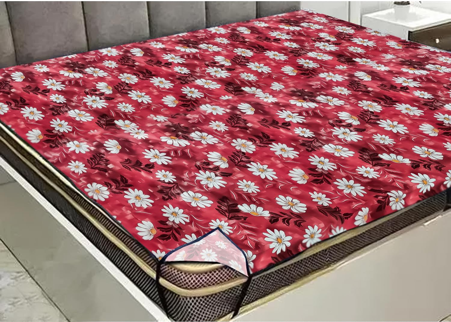 KANUSHI Industries® Bed Mattresses Protectors (DOUBLE-BED-SHEET-NW-NEW-13)-picture-22