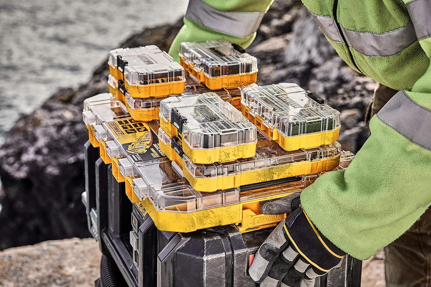 DeWalt DT70762-QZ Toughcase 85-teiliges Set – Bohrer aus Beton und Metall und Schraubbits – für Bohrschrauber und Bohrhammer SDS-Plus