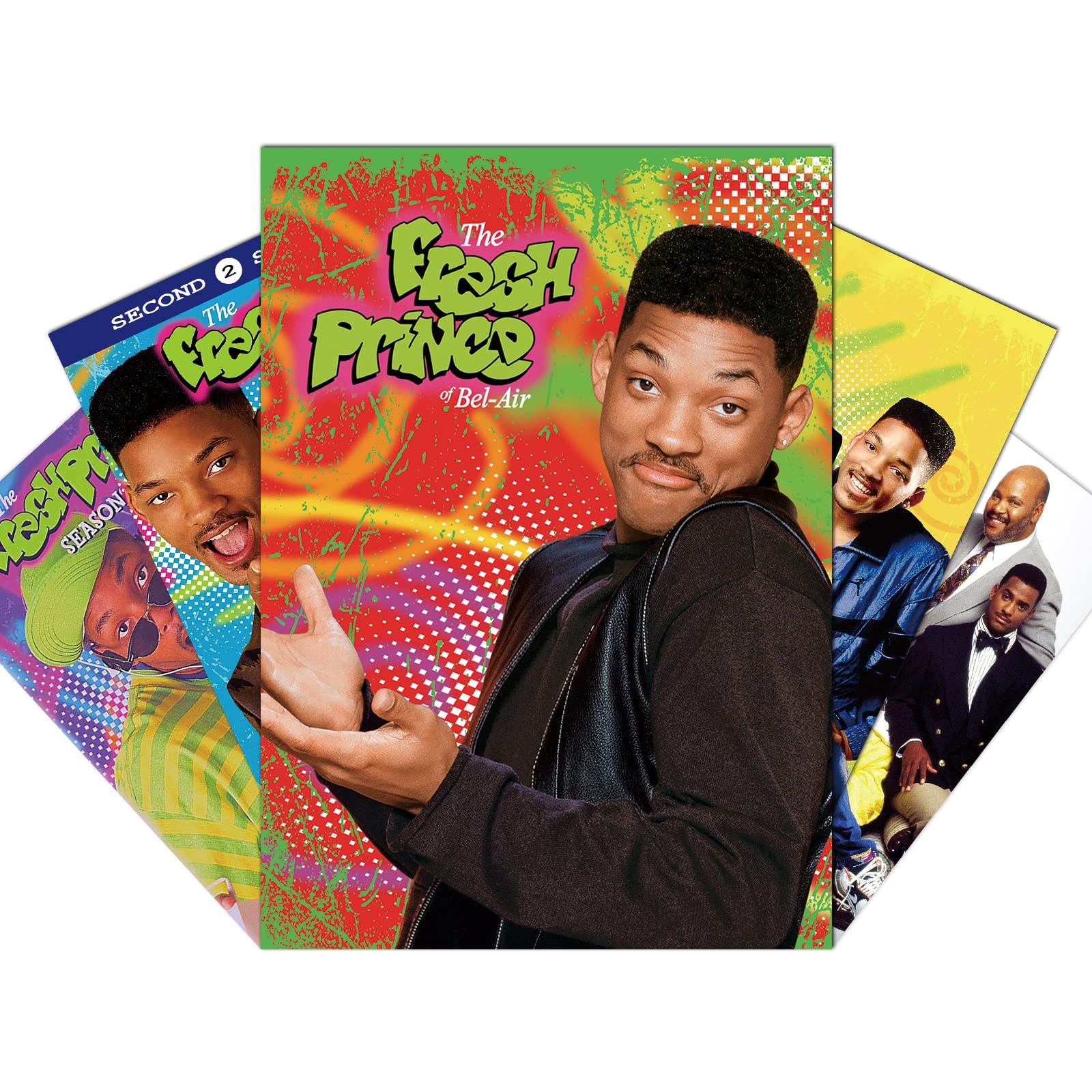 The Fresh Prince of Bel Air Movie Poster 5 PCS Room Aesthetics Art Poster Wall Art Picture Family Bedroom Decoration Posters 10x14 Inch