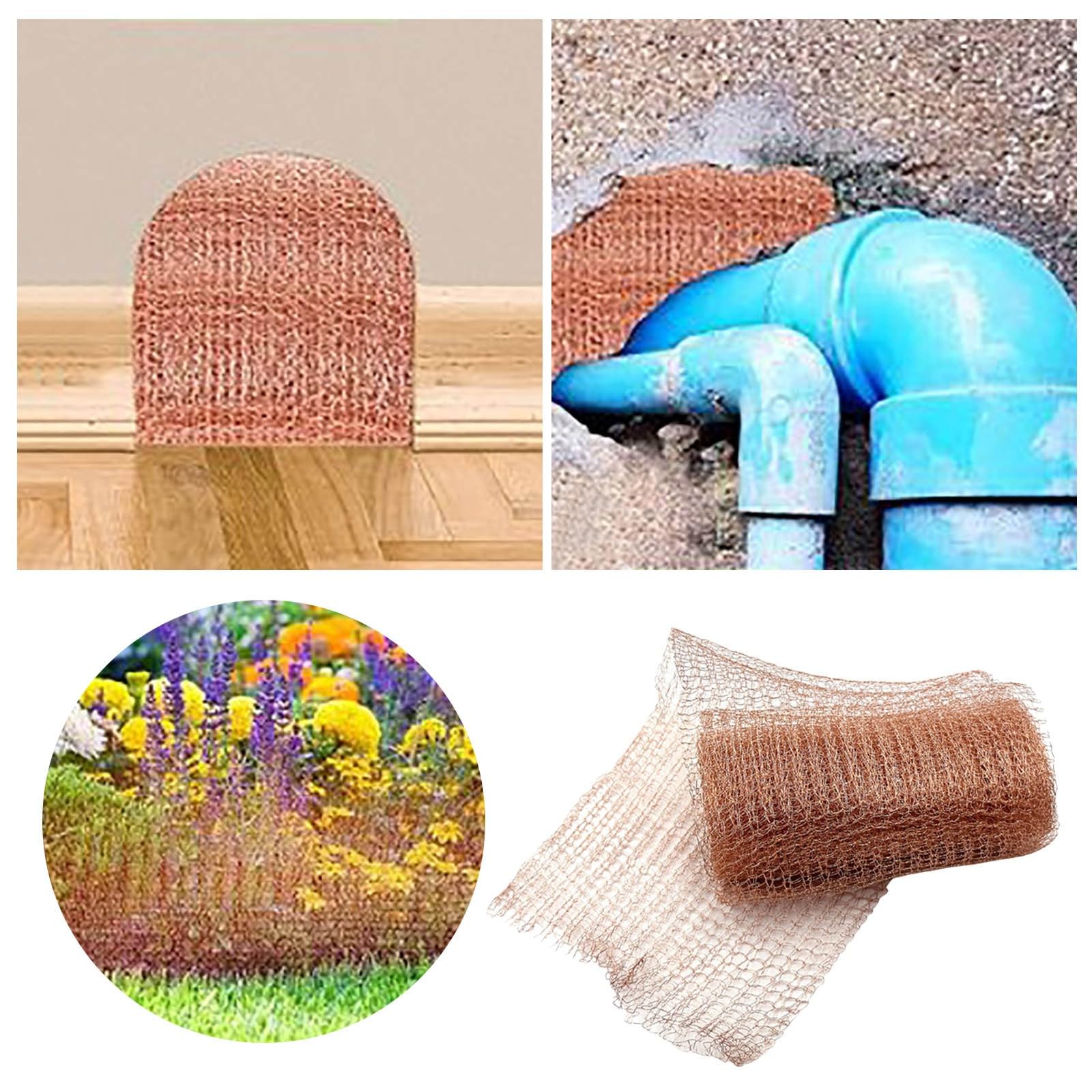 Grillage Anti Limaces En Cuivre - Ruban Barrière 12m/15m/30m X 127mm, Protection Jardin Naturelle - 4