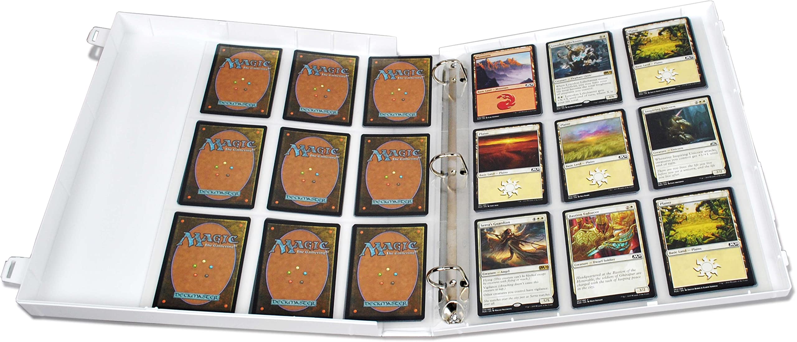 best mtg card storage Amazon.com: UniKeep Card Storage Case for Magic The Gathering Game with 20  Playing Card Pages