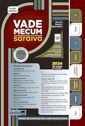 Vade Mecum Saraiva Tradicional - 38ª Edição 2024