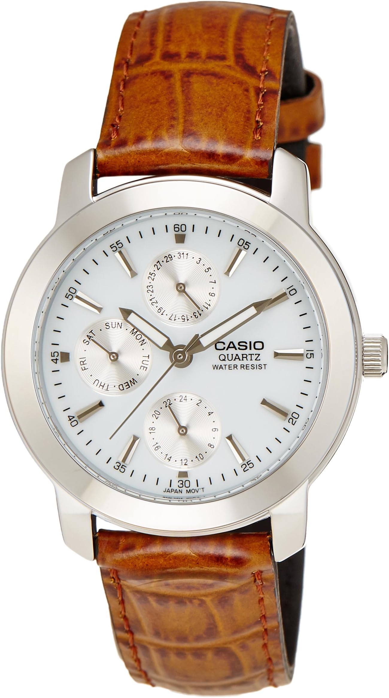 Casio Enticer Men Analog White Dial Men's Watch - MTP-1192E-7ADF(A166)
