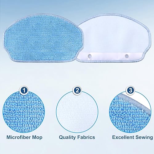 Miniatura 3 de Paquete de 30 piezas de repuesto para MAMNV BR150BR151, para ZCWA BR150BR151, para MANVINS G20, para GTTVO BR150BR151, aspiradora robot 2 en 1, 10