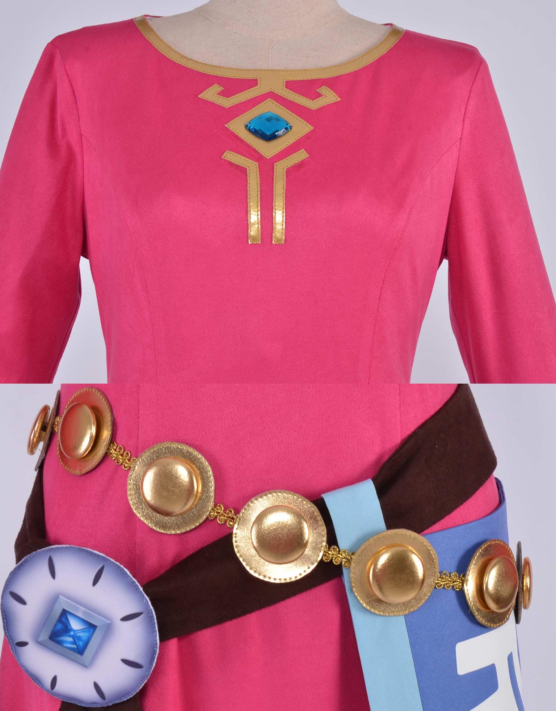 miccostumes Women's Princess Skyward Sword Cosplay Costume Dress