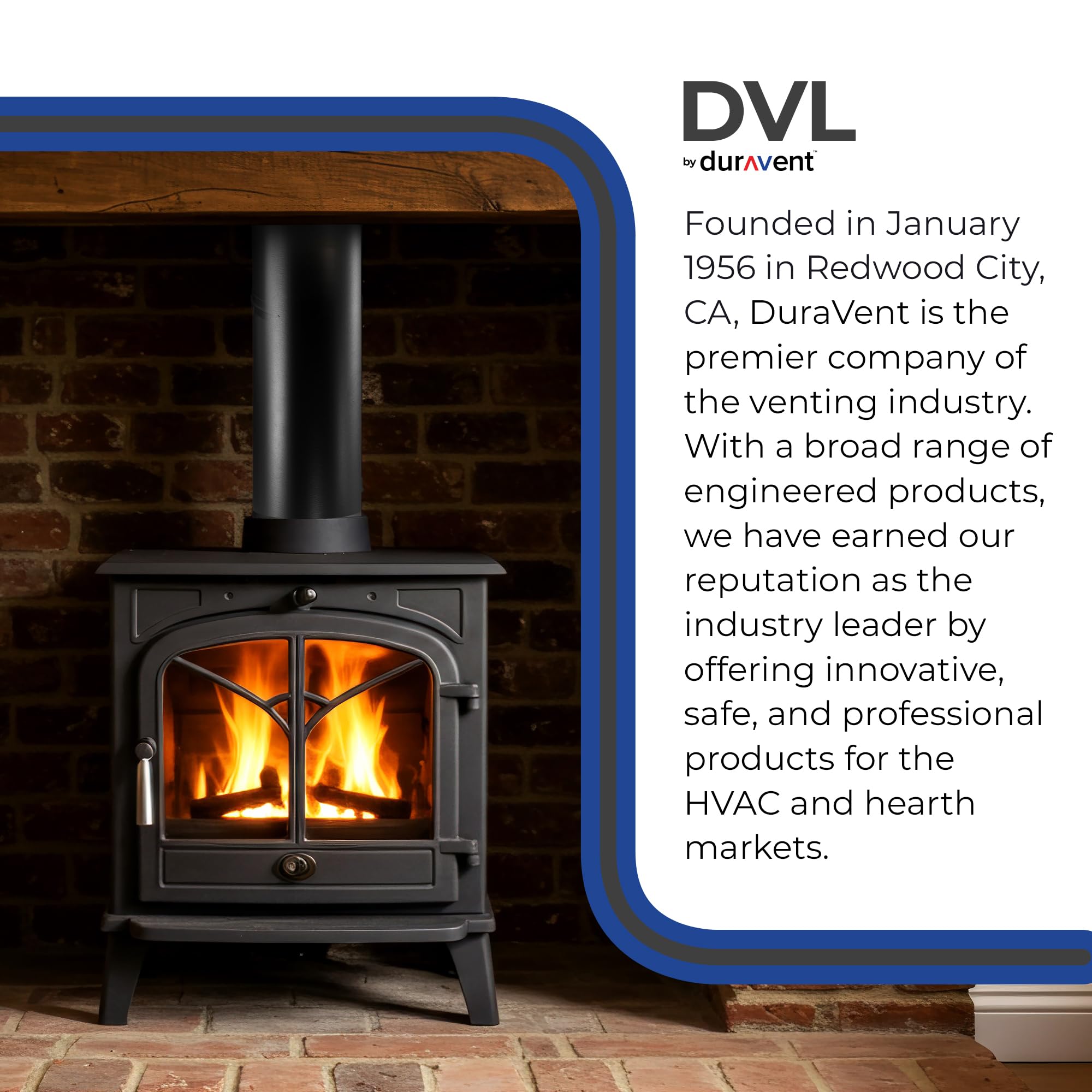 Amazon.com: DuraVent DVL 6DVL-X8 Double Wall Interior Stove Pipe