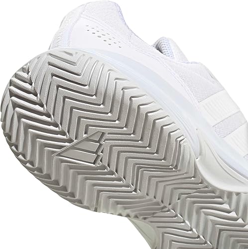Miniatura 7 de adidas Gamecourt 2 - Zapatillas para mujer Blanco/Blanco/Blanco,Blanco/Rosa rubor/Blanco,blanco, blanco, plateado, (White/Silver Metallic/Silver
