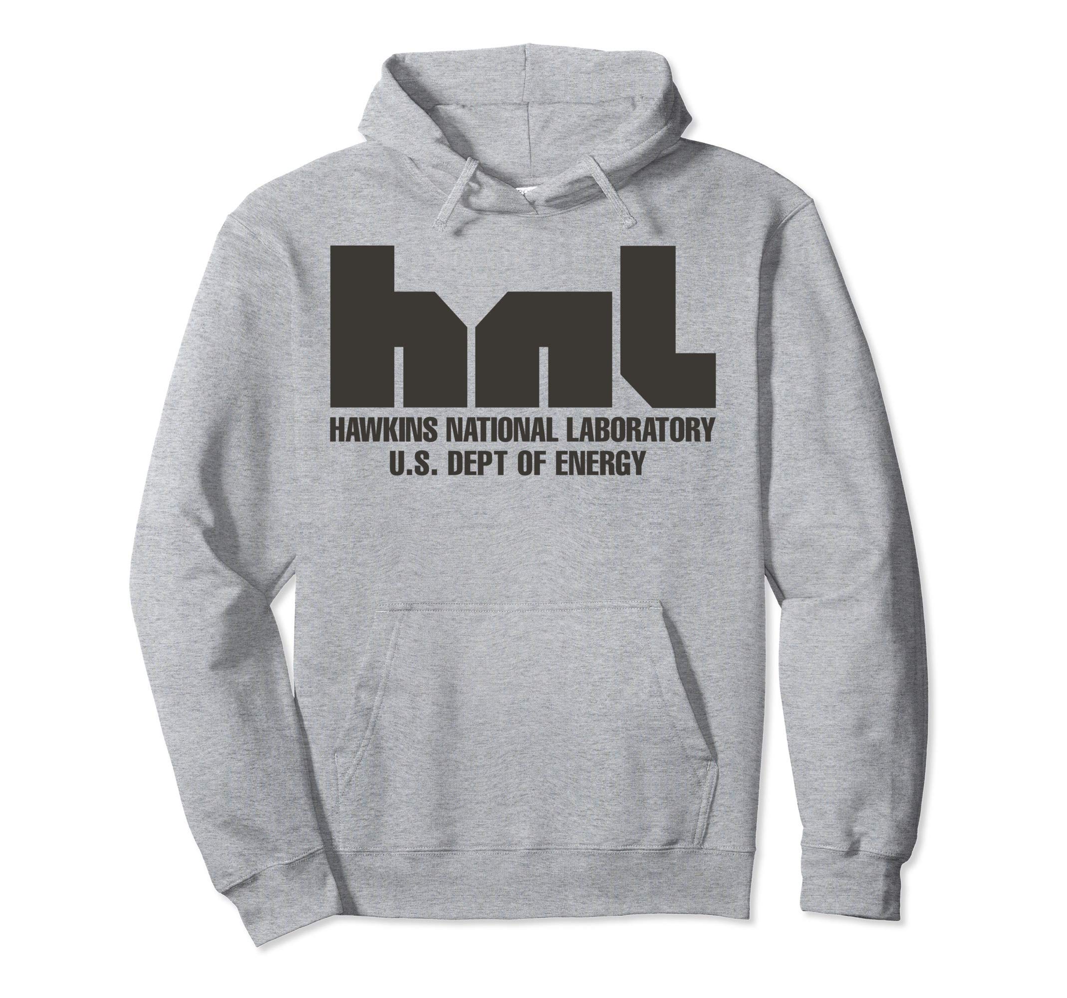 Netflix Stranger Things HNL Hawkins National Laboratory Logo Pullover Hoodie