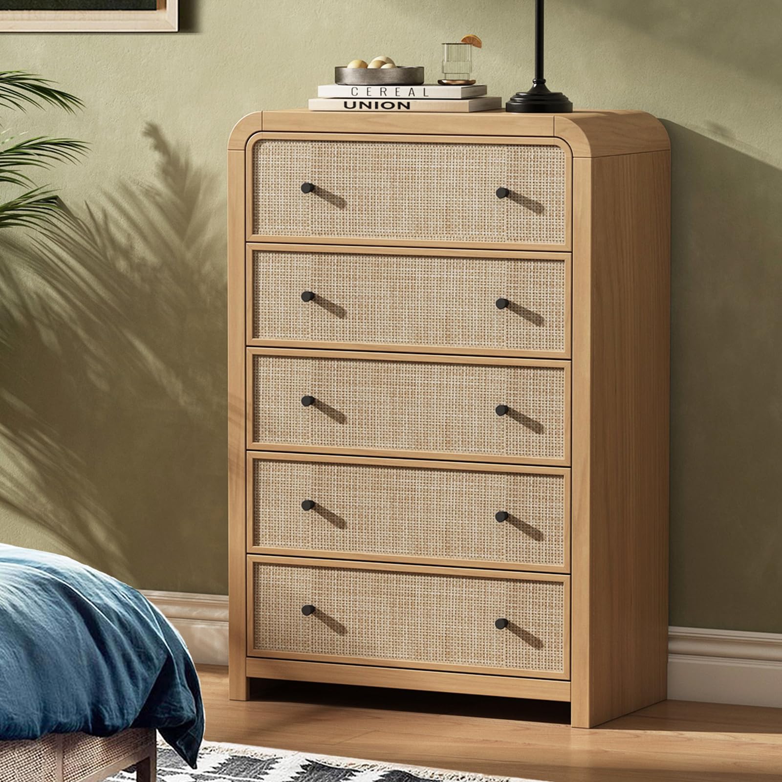 Amazon.com: Oak&Sparrow 5 Drawer Tall Dresser for Bedroom