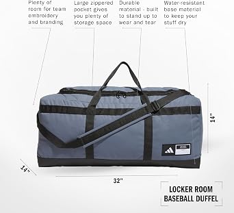 Locker Room Baseball Duffel Bag