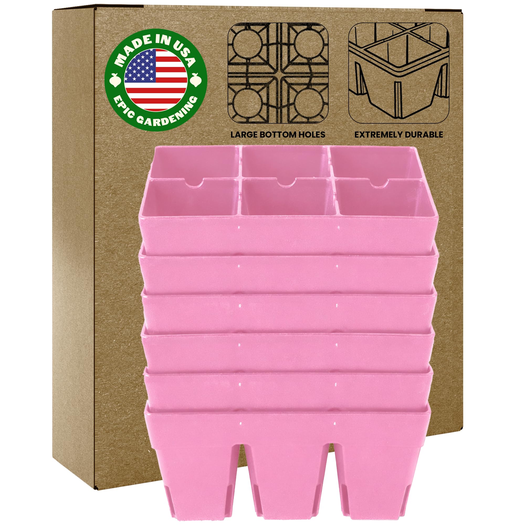 Epic Gardening Reusable Seed Starter Tray