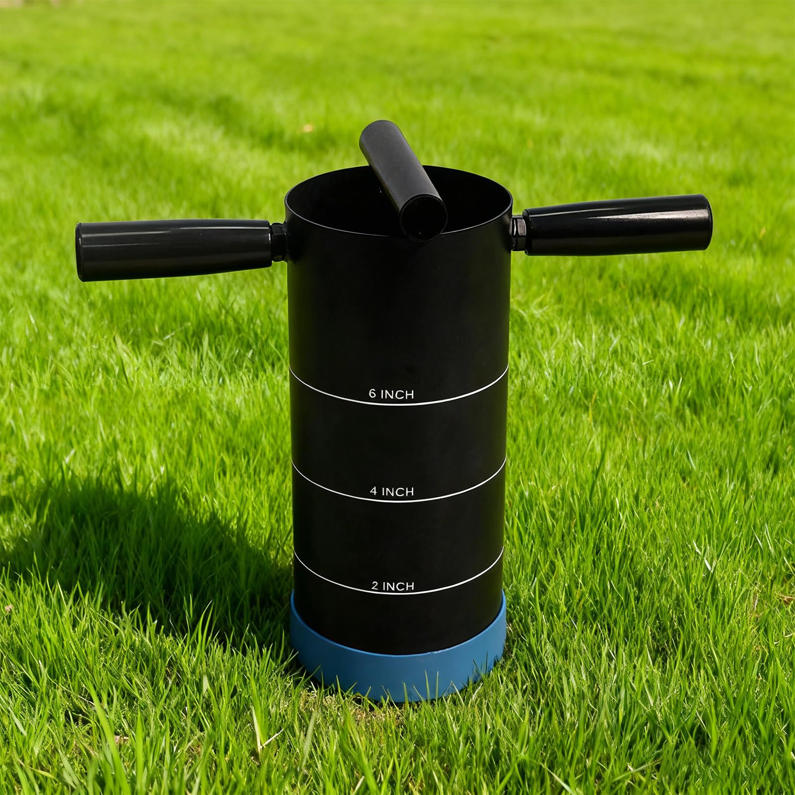 Golf-Lochschneider – robuster Handbohrer zum Graben von Löchern | Abnehmbarer Griff Stanzmaschine | 2/4/15,2 cm Außenlöcher Bagger | für Outdoor Driving Range Course Hinterhof Garten Rasen Gras