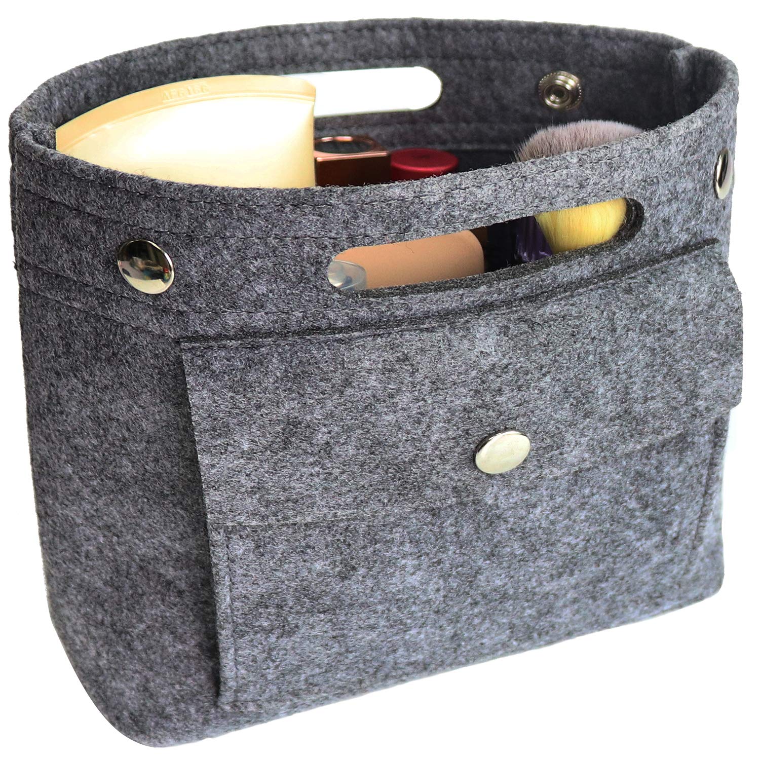 Mini Tote Purse organizer insert, Felt lightweight Handbag Organizer Fits LV Neverfull PM, Speedy 25, NOÉ BB, NeoNoe
