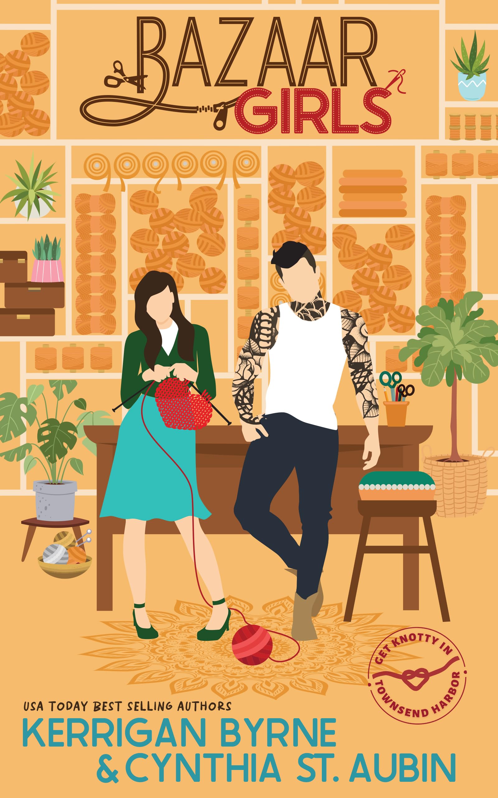 Bazaar Girls: A (neuro)spicy, Reformed bad boy, Fake relationship, Representation Romcom (Townsend Harbor Book 3)