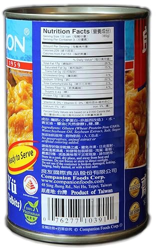Miniatura 2 de Companion - Seitan de gluten estofado Tidbits, lata de 10 onzas (paquete de 6)