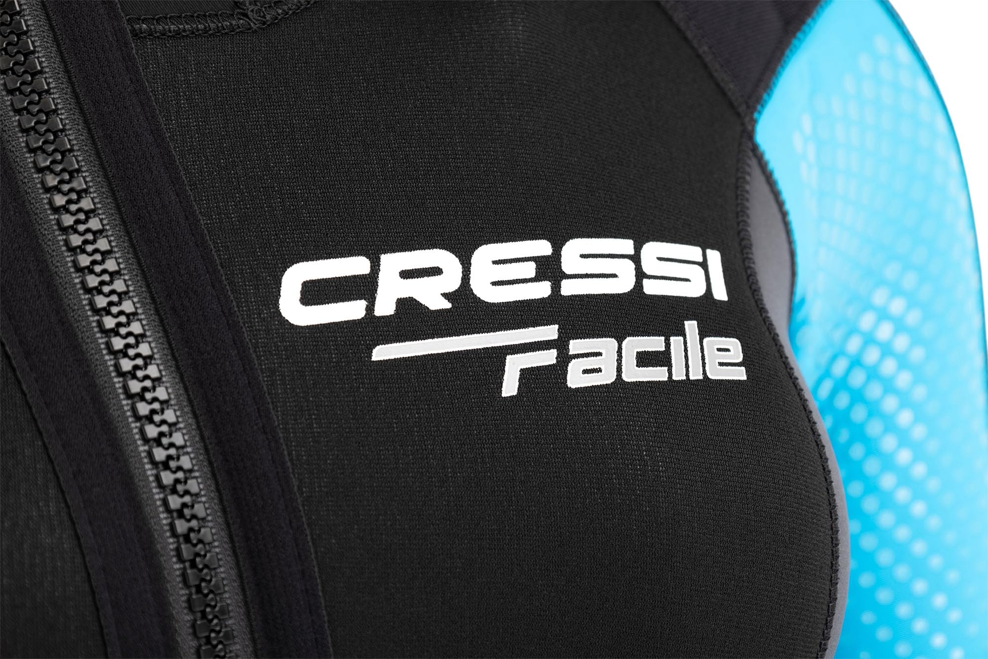 CRESSI dal 1946 Facile Muta Monopezzo 5mm Donna Nero/Acquamarina S/2