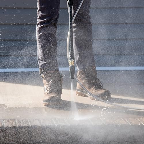 Miniatura 2 de Greenworks GPW1501 1500 PSI 1.2 GPM Lavadora a presión (vertical de mano) con boquilla turbo