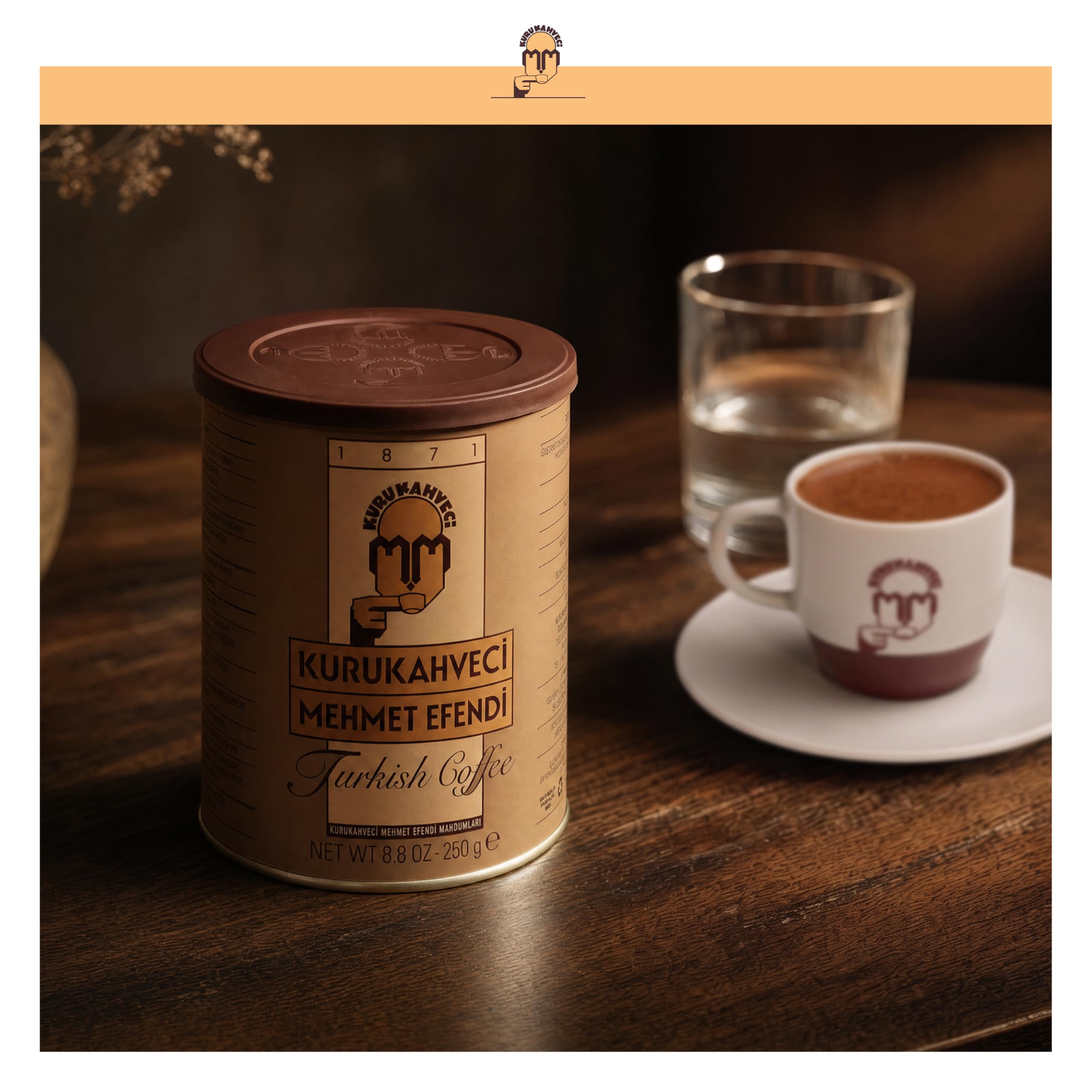 Amazon.co.jp: Turkish Coffee Set from Kurukahveci Mehmet Efendi