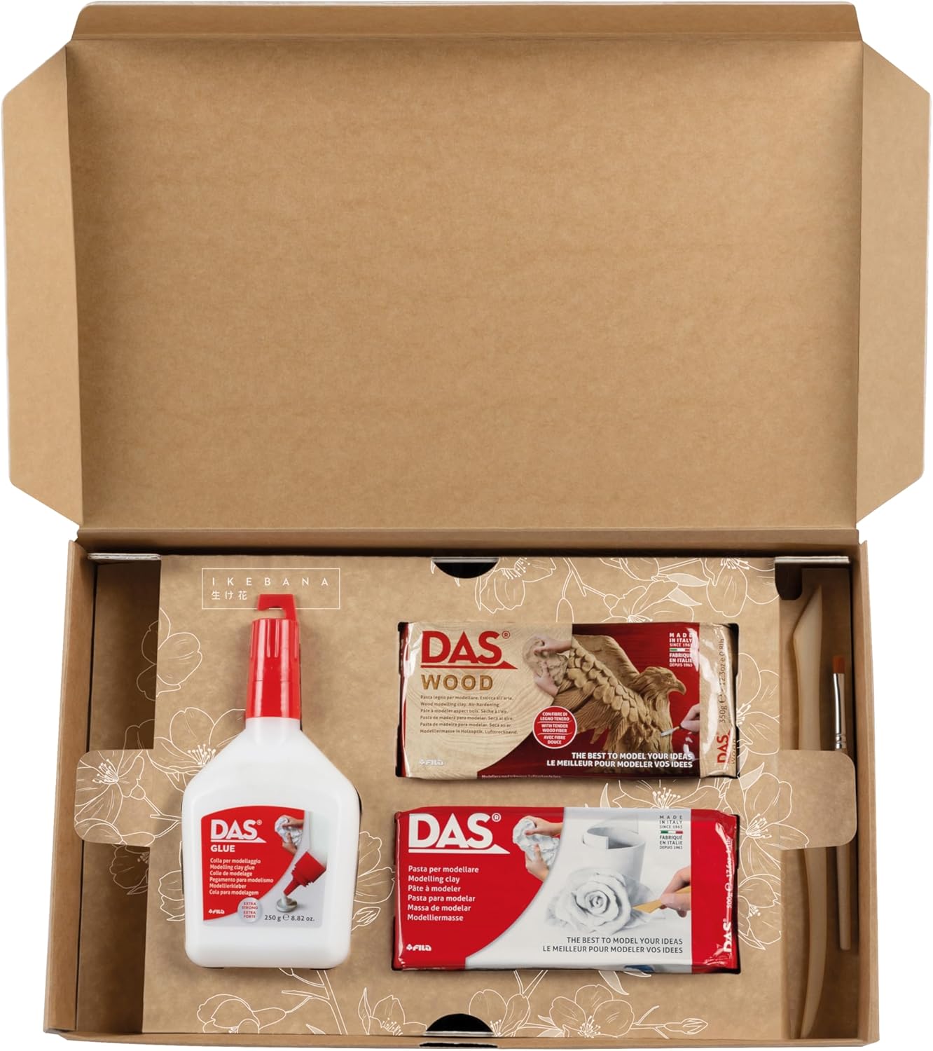 DAS Modelling Set Ikebana-The Art of Happiness F346900 Assorted Colours