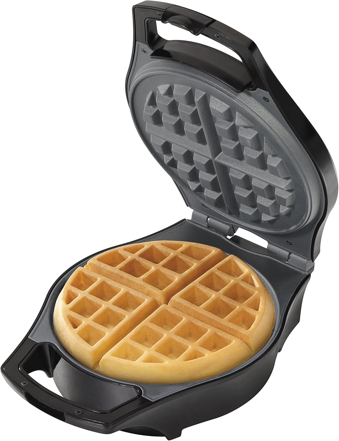 Hamilton Beach Belgian Waffle Maker, Mess Free with Adjustable Browning (26042)
