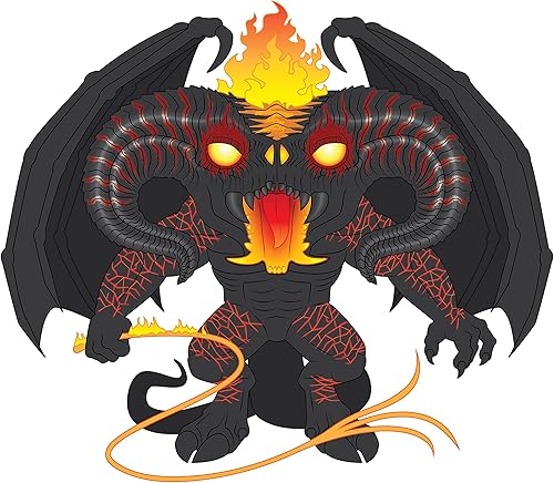 Miniatura 2 de Funko POP, Película El Señor de los Anillos, Balrog 6 pulgadas, figura de acción.