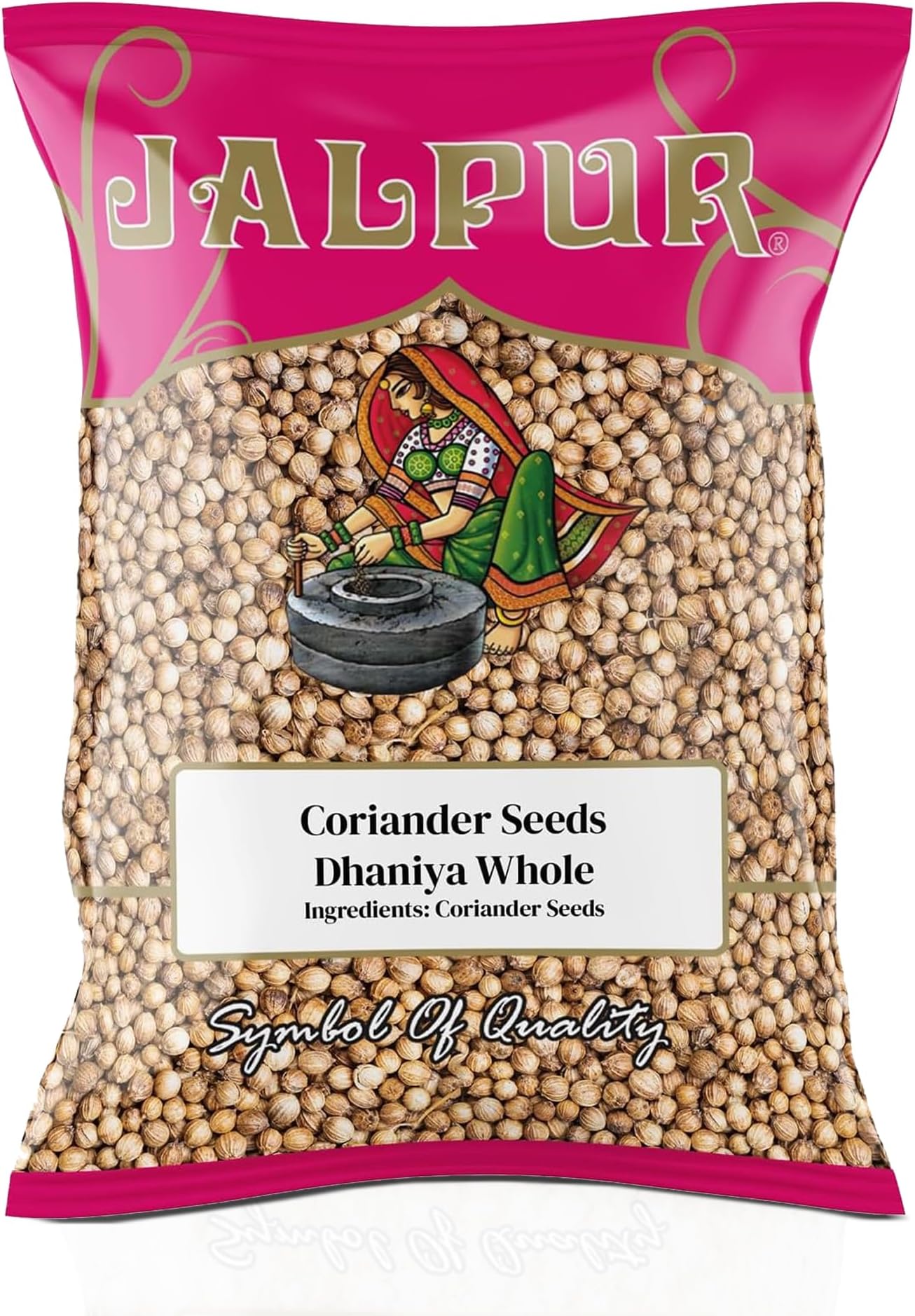 – JALPUR MILLERS Premium Coriander Seeds (Dhana Whole) 1kg – Whole Dhania Seeds, Aromatic Indian Spice for Cooking, Grinding, Roasting – Natural, Vegan Friendly, Ideal for Curries, Pickles & Spice Mixes
