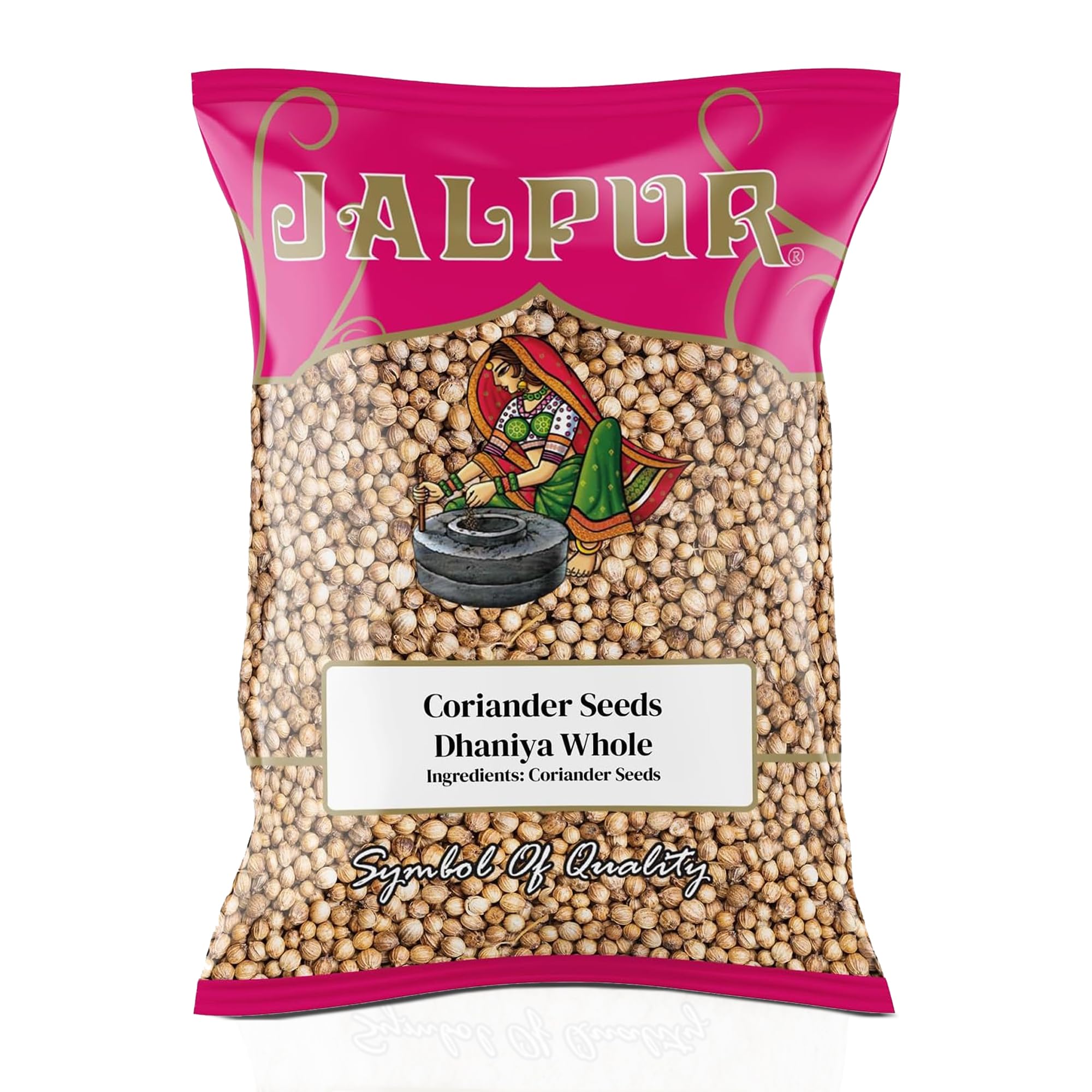 JalpurMILLERS Premium Coriander Seeds (Dhana Whole) 500g – Whole Dhania Seeds, Aromatic Indian Spice for Cooking, Grinding, Roasting–Natural,Vegan Friendly, Ideal for Curries, Pickles & Spice Mixes