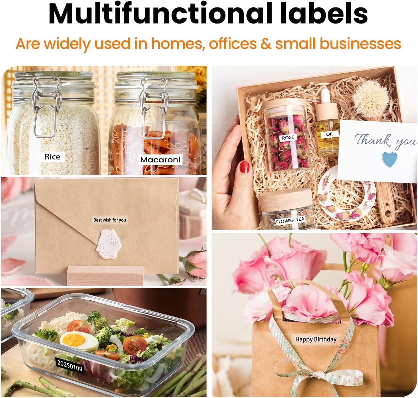 Phomemo Ribbon Printer, A30 Label Laker Machine Mini Bluetooth Portabel Color Text Label Printer, Smart Thermal Transfer Printing for Gift Craft Holiday Decor, Cloth Name Tags, in/Outdoor