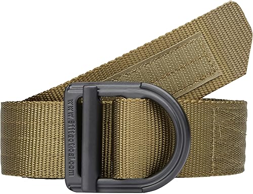 Miniatura 11 de 5.11 Entrenador 1.5 pulgadas, cinturón táctico, servicio pesado para militares y fuerzas de seguridad, estilo 59409 Negro,Carbón