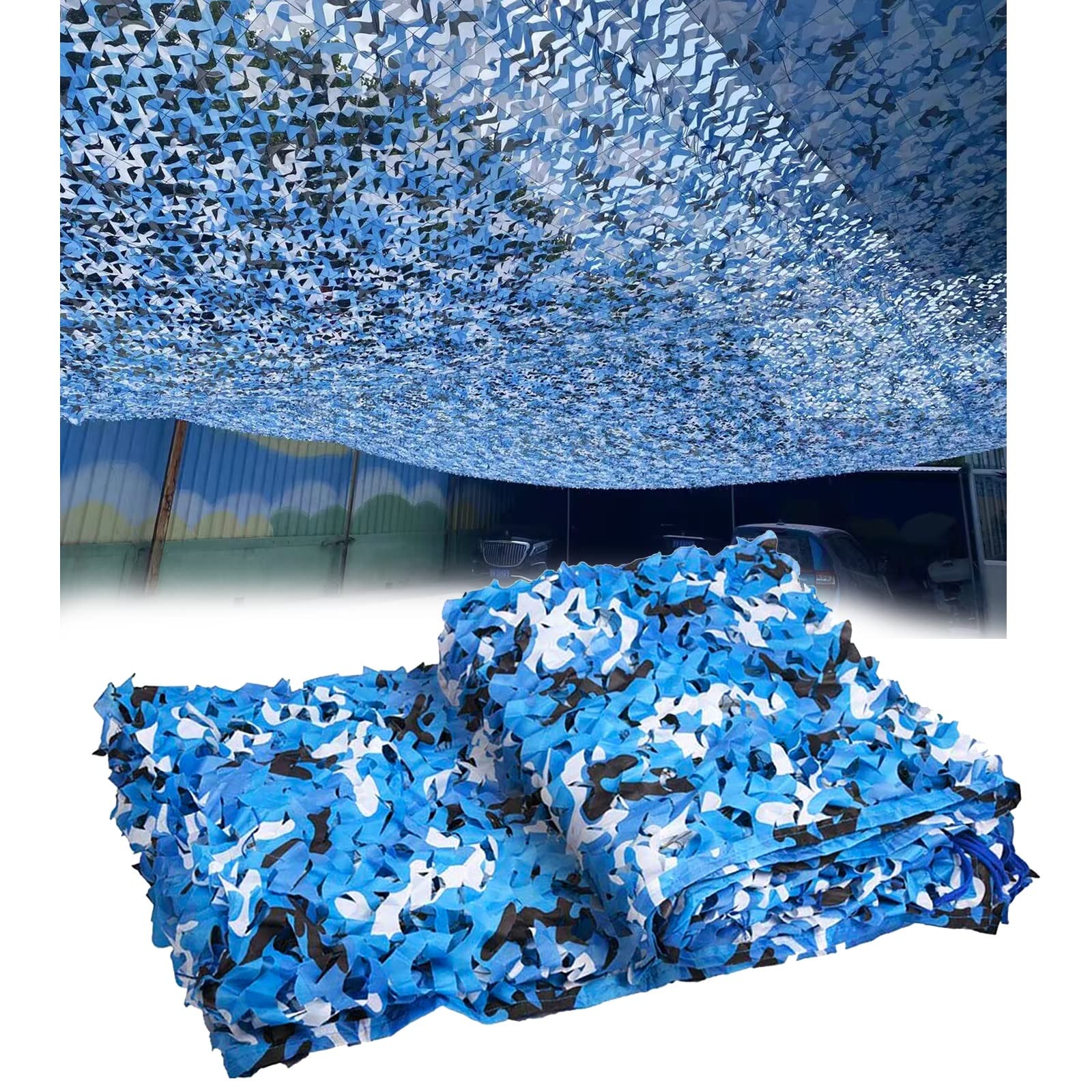 Oudini 1.5*2.5M Camo Netting Roll, Camouflage Net Oxfabric Hunting Shade Cover, For Sunshade Camping Hunting Shooting Shelters/1.5 * 2.5M