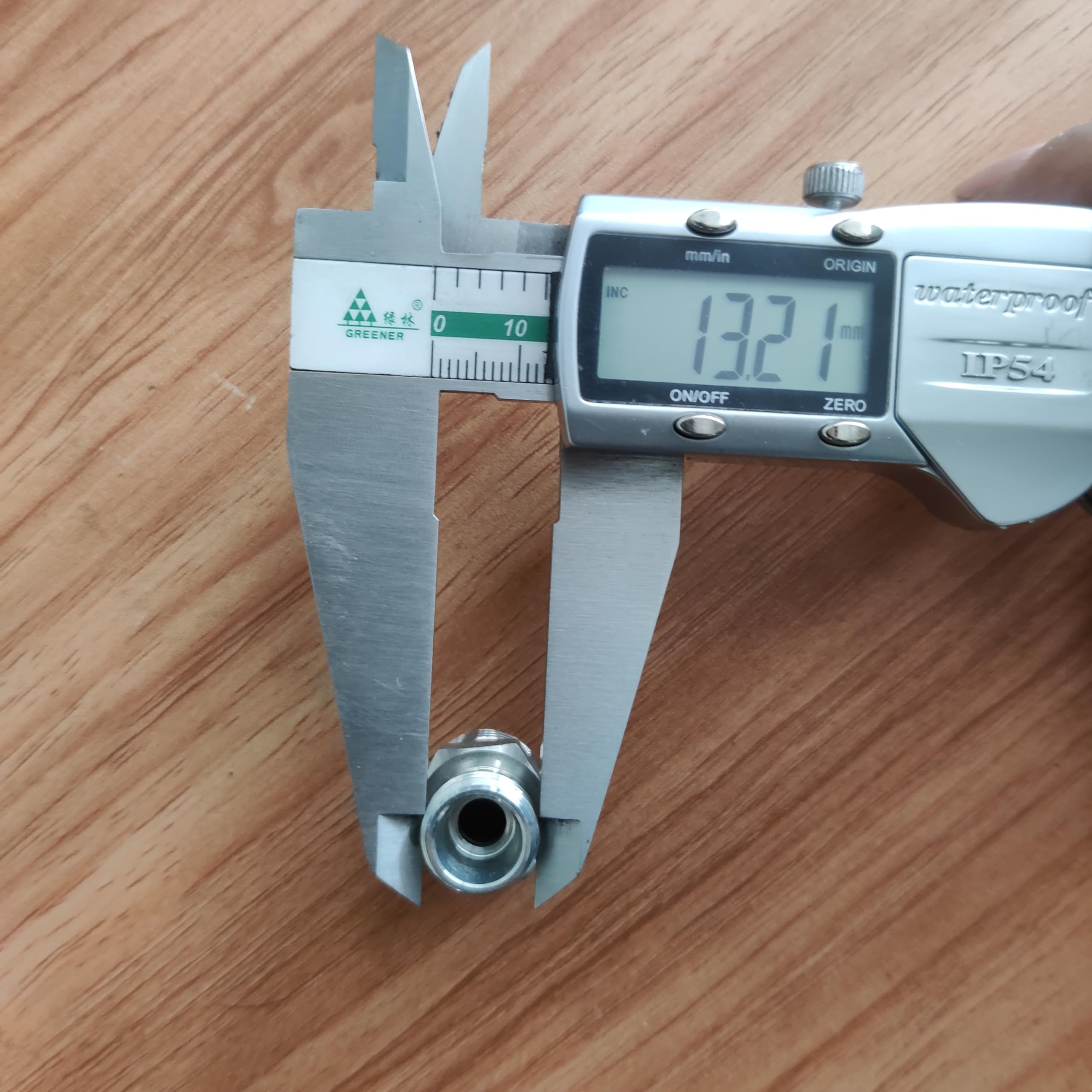 2 adaptadores M14 a M16 para excavadora, manguera hidráulica, conector de rosca