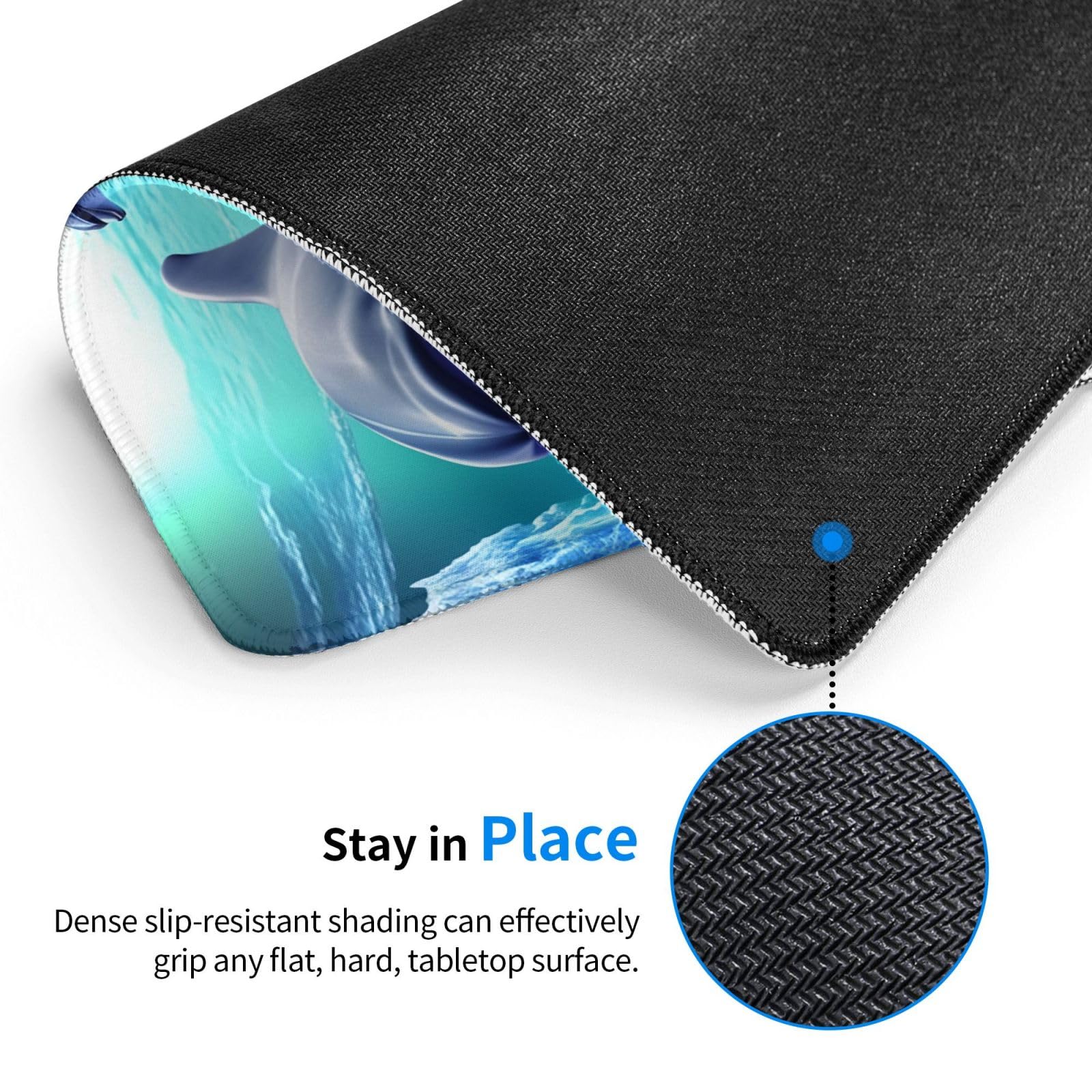 Alfombrilla De Ratón Rectangular Personalizada Con Diseño De París Al