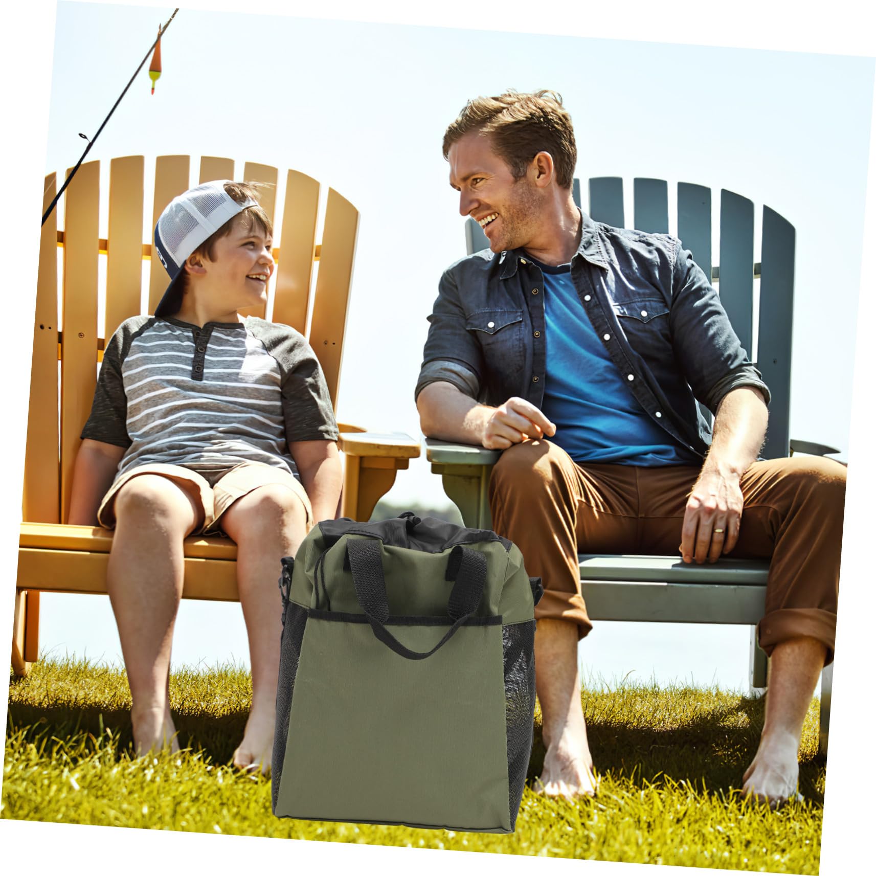 Borsa Porta Stivali da Pesca Oxford Resistente e Traspirante, Custodia Portatile per Stivali e Confortevole per Attività All'aperto