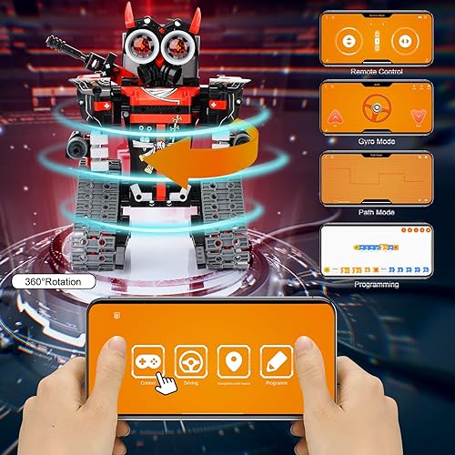 Miniatura 3 de Juguetes de construcción de robots, proyectos STEM para niños de 6 a 10 años de 8 a 12 años en adelante, juego de codificación de automóvil a