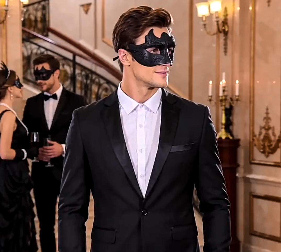 Amazon.com: LOVUMMOR Masquerade Mask for Men Women Couple