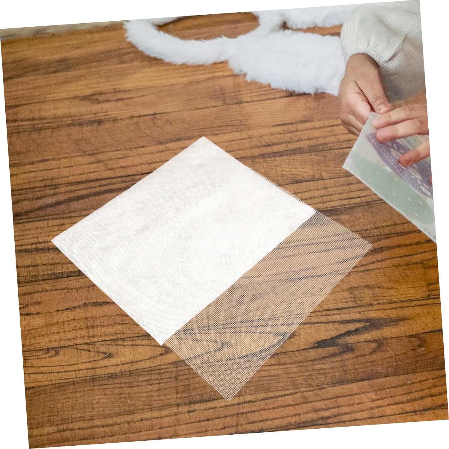 HEALSOPTHY 10sets DIY Paper Craft Kit Papermaking Screen Heritage Craft Papermaking Screen Safe for Boys and Girls Easy Cleaning Mesh Cloth Panel