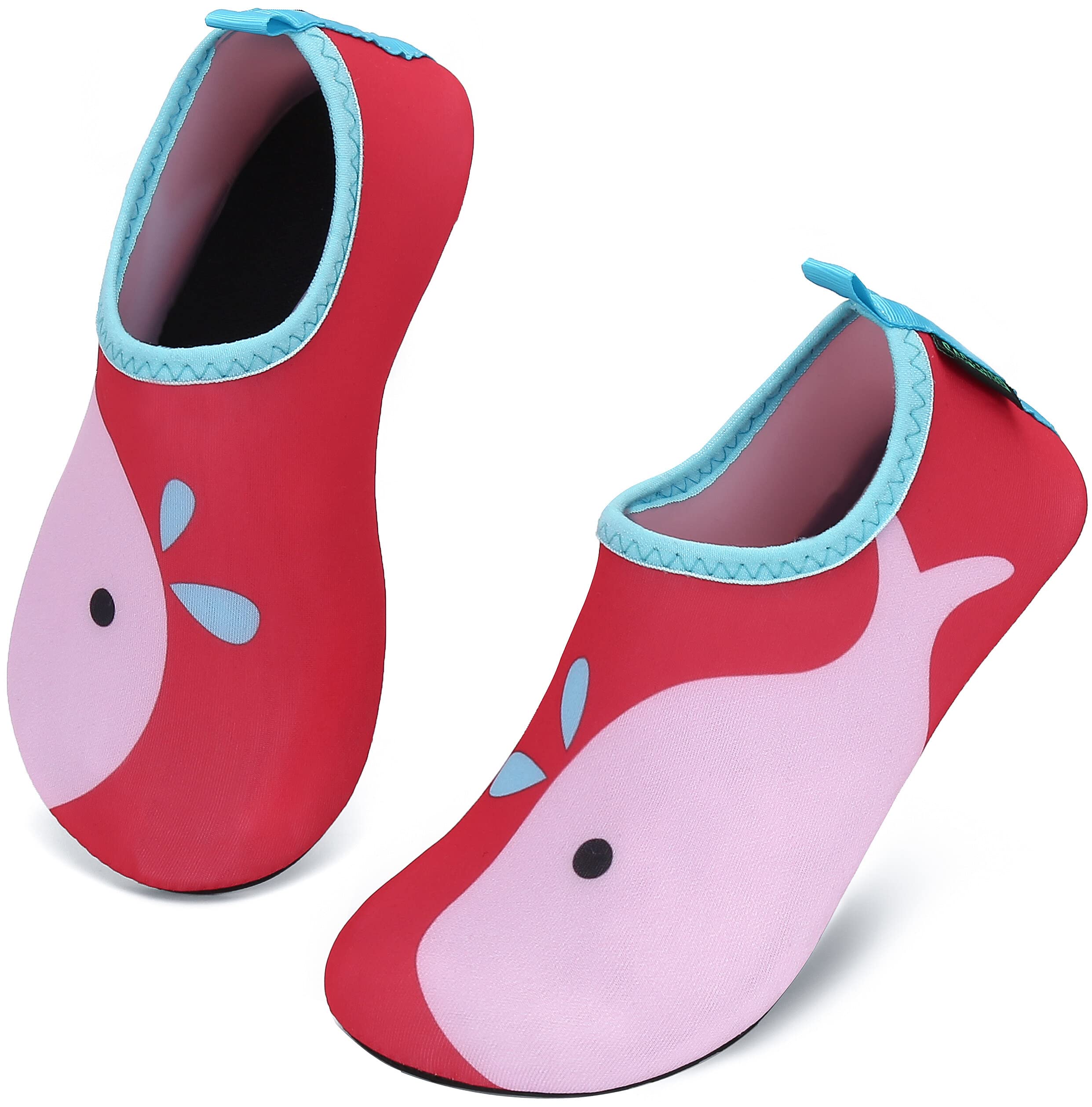SAGUARO Scarpe da Scogli Bambino Bambina Scarpe Mare Bambini Scarpette Scogli Ragazze Ragazzi Scarpette Mare Antiscivolo Scarpe Immersione Leggere Scarpe Acqua Scarpe Nuoto, Gr. 18-37 EU