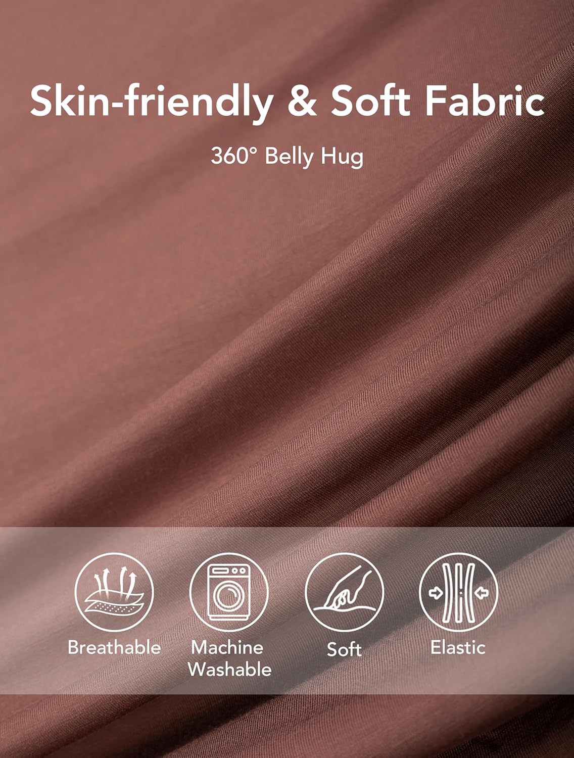 TIICHOO Period Underwear for Women Heavy Flow Super High Waist Period Panties Womens Incontinence Underwear Leakproof 4 Pack - Image 5