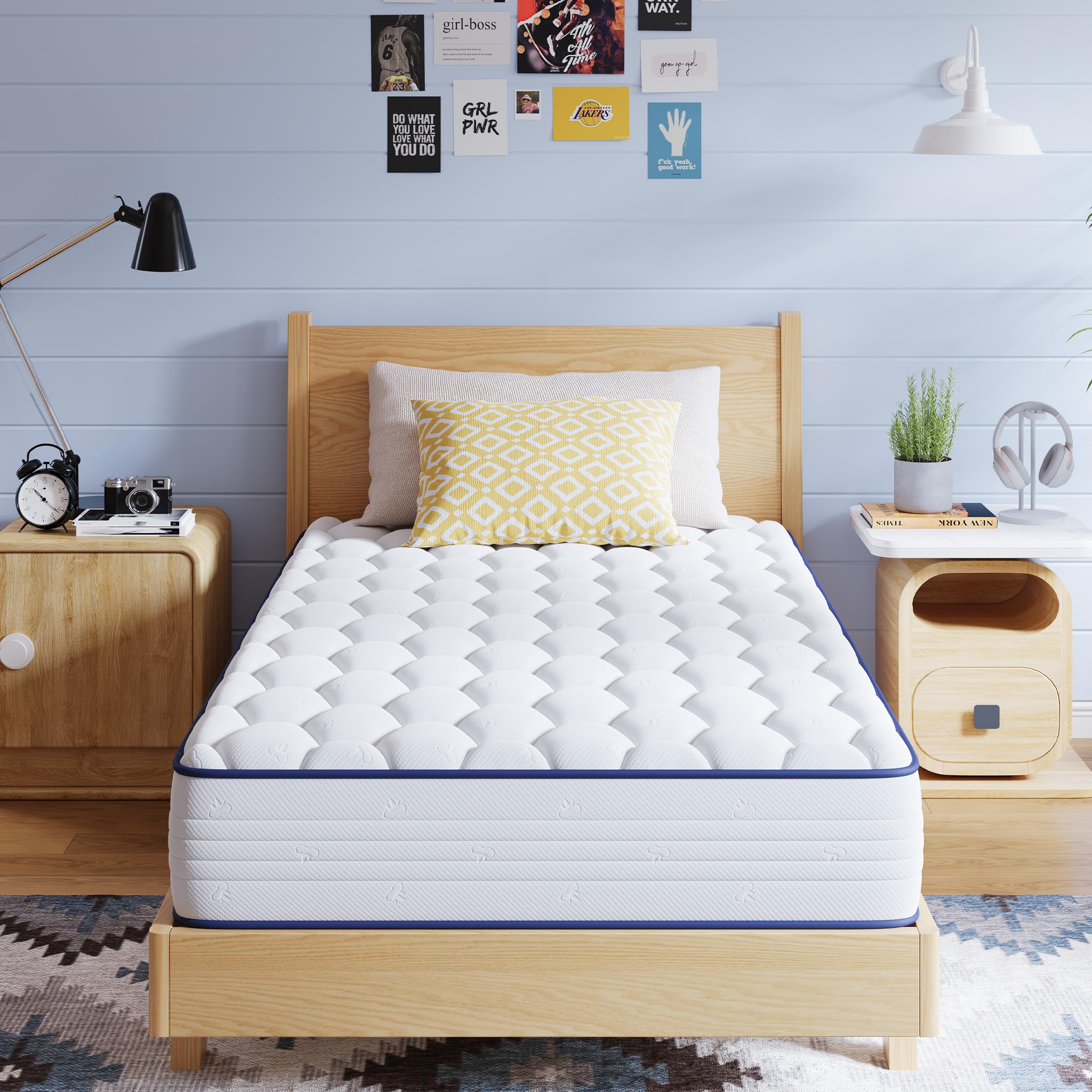 Avenco 6 Inch Twin Mattress Hybrid