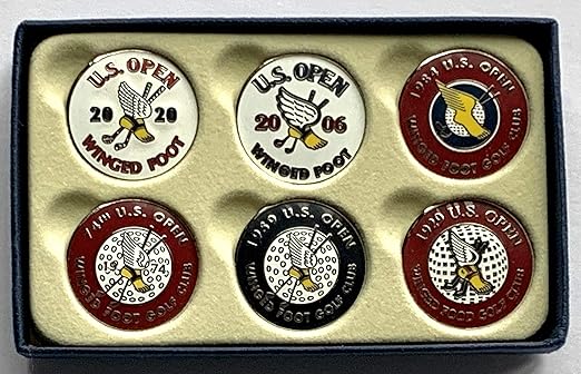 Review 2020 u.s. open golf ball markers set winged foot 6 pack ball marker pga Review 2020 u.s. open golf ball markers set winged foot 6 pack ball marker pga