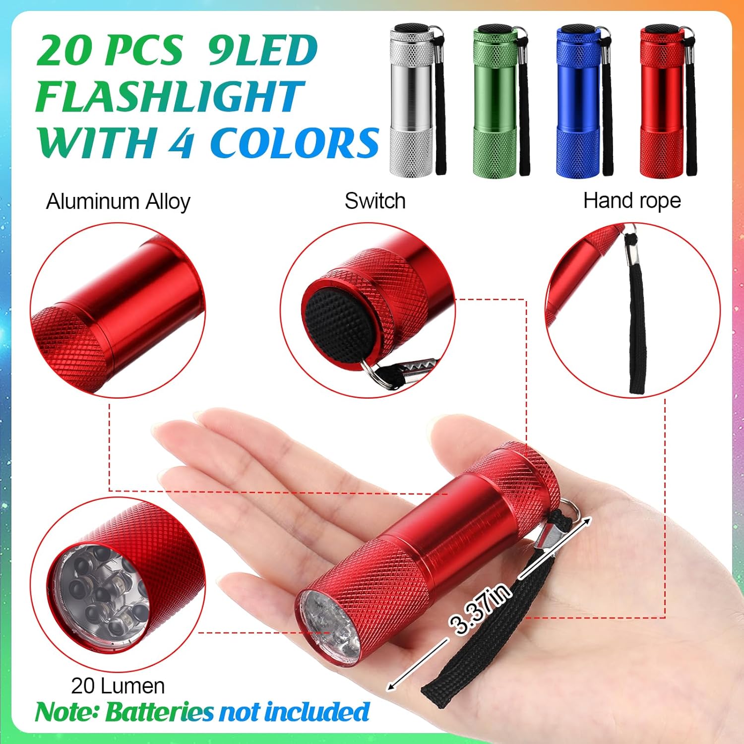 80 Pcs Easter Christian Religious Gifts Bulk Jesus the Light of the World Set for Church with 20 Backpacks, 20 Bible Verse 24oz Cups, 20 Keychains, 20 Mini Flashlights